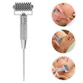 Exceart Acupuncture Pen Ear Massage Tool Face Roller Adjustable Deep Tissue Massage Tool For Face Ear Self-Massage