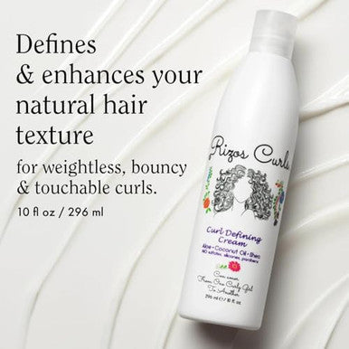 Rizos Curls Heat Protection Multivitamin Leave-In And Curl Defining Cream