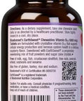 Bluebonnet Nutrition Earth Sweet Vitamin B12 5000 Mcg Chewable Tablets Soy Gluten Kosher Dairy Vegan Raspberry Flavored 30 Chewable Tablets 30 Servings