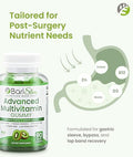 Barislim Advanced Bariatric Multivitamin Gummies - Specially Formulated Bariatric Vitamins For Patients After Weight Loss Surgery - Supports Energy & Immune Health Kiwi (90 Vegan Gummies)