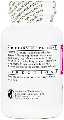 Ecological Formulas Calcium Magnesium Butyratesupports Gut Health Digestionleaky Gut3Pack