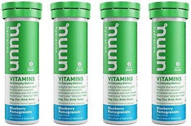 Nuun Vitamins: Blueberry Pomegranate Hydration Supplement (2 Tubes Of 12 Tabs)2
