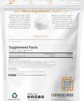 Micro Ingredients Pure Vitamin C Powder 2.2Lbs (1Kg) Unflavored Ascorbic Acid Supplements Vitamins For Women and Men NonGmo Gluten