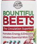 Country Farms Super Greens Fruit Vegetable Probiotics Antioxidants Phytonutrients Beet Root Nitric Oxide Circulation Immune Support Capsules