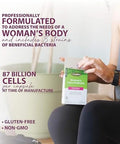Flora Women'S Care Probiotic With Eight Strains Of Beneficial Bacteria Support Digestive & Vaginal Health Fights Yeast And Bacteria Shelf Stable 87 Billion Cfu'S 30 Vegetarian Capsules