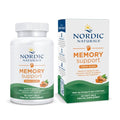 Nordic Naturals Memory Support With Curcumin - 60 Soft Gels - 1000 Mg Omega-3 400 Mg Optimized Curcumin - Memory Cognition - Contains Phosphatidylcholine & Huperzine A - Non-Gmo 30 Servings