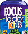 Focus Factor Kids Extra Strength Daily Chewable Brain Health Support + OLLY Kids Chillax Calm Chews 50 Count