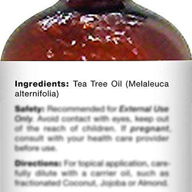 MAJESTIC PURE Tea Tree Essential Oil, Therapeutic Grade, Pure and Natural, for Aromatherapy, Massage, Topical & Household Uses, 4 fl oz (Pack of 2)