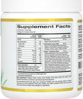 California Gold Nutrition Supergreens Antioxidant Greens Fiber & Probiotics Strawberry Lemonade 6.03 Oz (171 G)