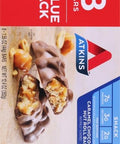 Atkins Caramel Chocolate Nut Roll Snack Bar Protein Snack High In Fiber 2G Sugar 8 Count