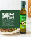 Benissimo 100% Pure Organic Avocado Oil Ã¢â‚¬â€œ Cold-Pressed, Non-GMO, Allergen-Free Cooking Oil, 8.45 Fl Oz - Perfect for SautÃƒÂ©ing, Frying, Baking & Salads