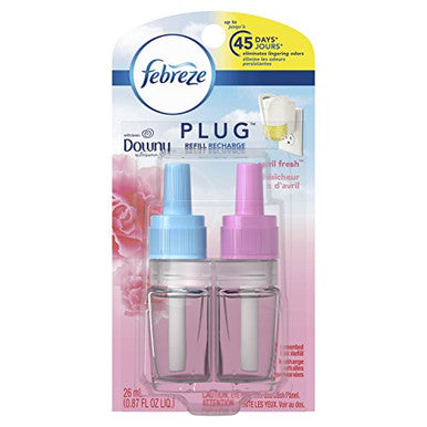 Febreze Noticeable With Downy April Fresh Scent Single Oil Refill Air Freshener