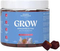 Grow Hair and Beauty Gummies Supplement with Zinc Vitamin E Astaxanthin Kelp and Pumpkin Seed Plant Based Gummies for Women and Men Gluten Vegan American Made 60 Count