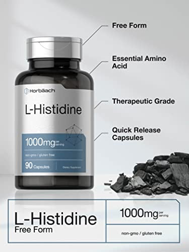 Horbaach L Histidine 90 Capsules 1000Mg