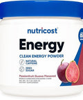 Nutricost Energy Drink Powder (Passionfruit Guava) (60 Serv) Pre Workout Supplement With Natural Flavors Nongmo GlutenÃƒÂ¢Ã¢â€šÂ¬Ã‚Â¦