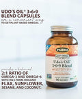Flora Udo'S Choice Omega 369 Oil Blend Vegetarian Capsules 180 Count61582