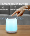 Easysleep White Noise Machine Baby Sound Machine For Sleeping With 12 Night Light Colors 30 Soothing Sounds 4 Timer Portable Sleep Machine For Kids Baby Adults Smart App Control Touch Control