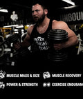 Nutrabio Unbound Byld - Natural Muscle Builder For Men Support Muscle Growth Recovery And Strength - 30 Servings 60 Capsules