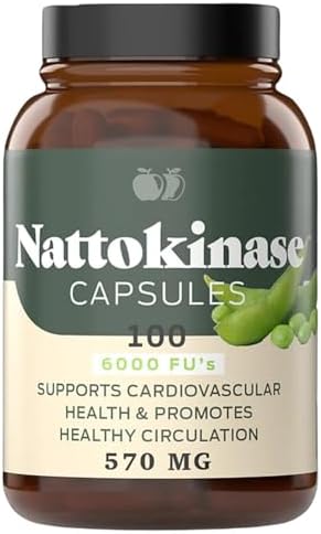 Complete Natural Products Nattokinase 100 Capsules & Turmeric 100 Capsules Bundle