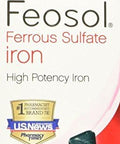 Feosol Ferrous Sulfate 120 Count Pack of 6