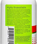 Nutribiotic - Ascorbic Acid With Bioflavonoids Powder 16 Oz Highly Soluble Antioxidant & Collagen Support Supplement 2000 Mg Vitamin C With Lemon Bioflavonoid Complex Vegan Gluten & Gmo-