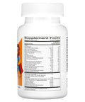 California Gold Nutrition Chewable Multivitamins With Probiotics & Enzymes For Children Assorted Fruit 60 Vegetarian Tablets