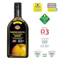 Pumpkin Seed Oil 11.83 OZ - Pure Extra Virgin Unrefined Cold Pressed Vegetable Oil for Cooking