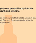 nbpure Organic and Vegan Vitamin Methyl B12 Spray Natural Energy Mood and Nerve System Support for Women Men Kids 500mcg Liquid Methylcobalamin Per Spray