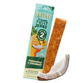 SOLELY - Organic Pineapple Coconut Fruit Jerky - 1 Individually Wrapped Strip - Fruit Leather Made from Dried Fruit - Healthy Snacks for Adults & Kids - Non GMO, Vegan Snacks - 0.8oz (23g)