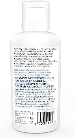 Ecodent Extrabrite Baking Soda Toothpowder Mint Fluoride Toothpaste Powder Sls Tooth Powder With Oxidizing Calcium Peroxide Whitening Toothpaste Alternative 2 Oz Ea (Pack Of 2)