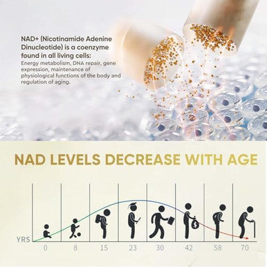 Life Nutrition-Nad Supplement 1000Mg 120 Capsule - True Nad+ & Resveratrol,Nmn Alternative For Anti-Aging Natural