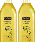 Tuscanini 100% Pure Extra Light Italian Olive Oil 33.8oz (2 Pack), Great for Cooking & Baking, Product of Italy, Certified Kosher (Including Passover)