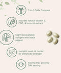 Micro Ingredients Dim Supplement 400Mg For Men & Women 240 Softgels With Pumpkin Seed Oil Highly Bioavailable 7-In-1 Complex With Vitamin E Cdg Broccoli & Black Pepper Extract