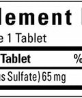 Nature Made Iron 65 Mg (325 Mg Ferrous Sulfate) Tablets, Dietary Supplement For Red Blood Cell Support, 365 Tablets, 365 Day Supply Bunde With Weekly Pill Organizer