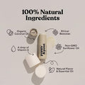 Poppy & Pout Jumbo Lip Balm 2 Pack, All Natural Lip Balms & Moisturizers, Hydrates With Beeswax, Vitamin E, Organic Coconut, Island Coconut & Mashmellow Creme