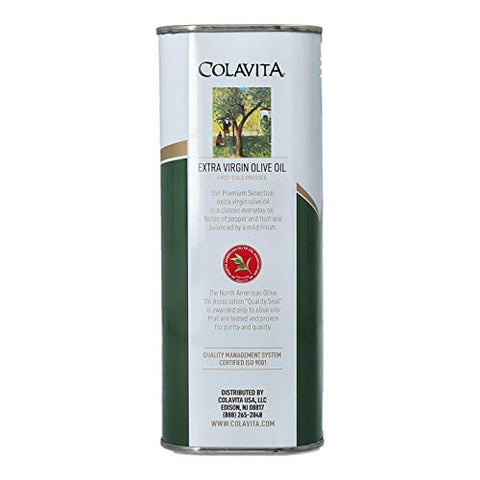Colavita Premium Selection Extra Virgin Olive Oil - Twin Pack, 34 Fl Oz Each