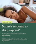 Gaia Herbs Sleep & Relax Herbal Tea Supportive Sleep Aid For A Natural Calm To Prepare For A Good Night'S Rest With Passionflower Chamomile & Lemon Balm 16 Caffeine Tea Bags