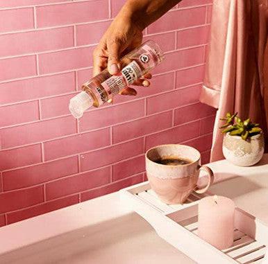 Soap & Glory Original Pink Get Enriched Quick Nourishing Bath & Body Oil - Skin Moisturizer With Argan Oil Vitamin E & Almond Oil - Rose & Bergamot Scented Body Oil For Dry Skin (200 Ml)