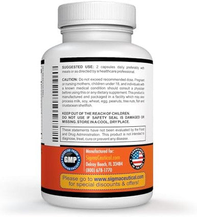 Thyroid Support For Women - Zinc & Selenium Supplement - Iodine Supplement - Ashwagandha & Kelp Supplement - 60 Capsules