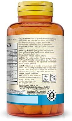 Mason Natural Men'S Potent Formula - Supports Energy And Performance, Improved, Endurance, Stamina And Vitality, Herbal Complex Supplement, 60 Tablets