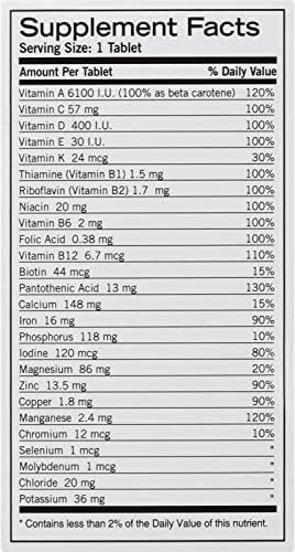 Geritol Multivitamin 100 Tab (Formerly Called Geritol Complete Same Product)