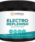 Reignite Wellness By Jj Virgin Electroreplenish Electrolyte Powder - Naturally Flavored Lemon-Orange Electrolyte Replacement & Hydration Powder For Energy Production & Stress Support (8.5Oz)