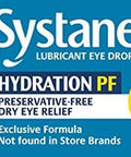 Systane Hydration PF Lubricant Eye Drops Vials 30 Each By Genteal