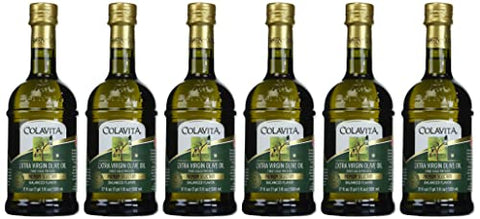 Colavita Extra Virgin Olive Oil Timeless, Cholesterol Free, 17 Fluid Ounces (Pack Of 6)