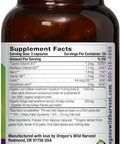 Oregon'S Wild Harvest Lion'S Mane Plus Brain & Memory Support With Vitamins & Ginkgo Organic 60 Count