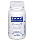 Pure Encapsulations Vitamin D3 1000 IU 60 vcaps