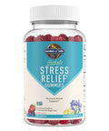 Garden Of Life Herbals Stress Relief Gummy With Rhodiola & Saffron For Positive Mood & Stress Response Plus Prebiotics & Probiotics For Digestive Support Gluten-Free Berry Flavor 30 Servings