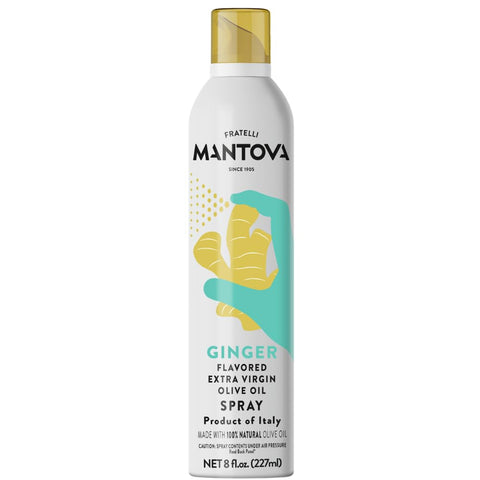 Mantova Coconut Oil Spray, 100% Pure Cooking Oil, Ideal for Healthy Keto Snacks, Baking, Grilling, and Seasoning - Versatile Dispenser for Spray, Drip, or Stream with No Waste, 5 oz