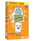 Kellogg's Frosted Mini-Wheats Little Bites Breakfast Cereal, Kids Cereal, Family Breakfast, Family Size, Original, 20.2oz Box (1 Box)