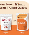 Micro Ingredients Coq10 400 Mg Per Serving 240 Softgels Made With Coconut Mct Oil Coenzyme Q10 (Ubiquinone) Non-Gmo